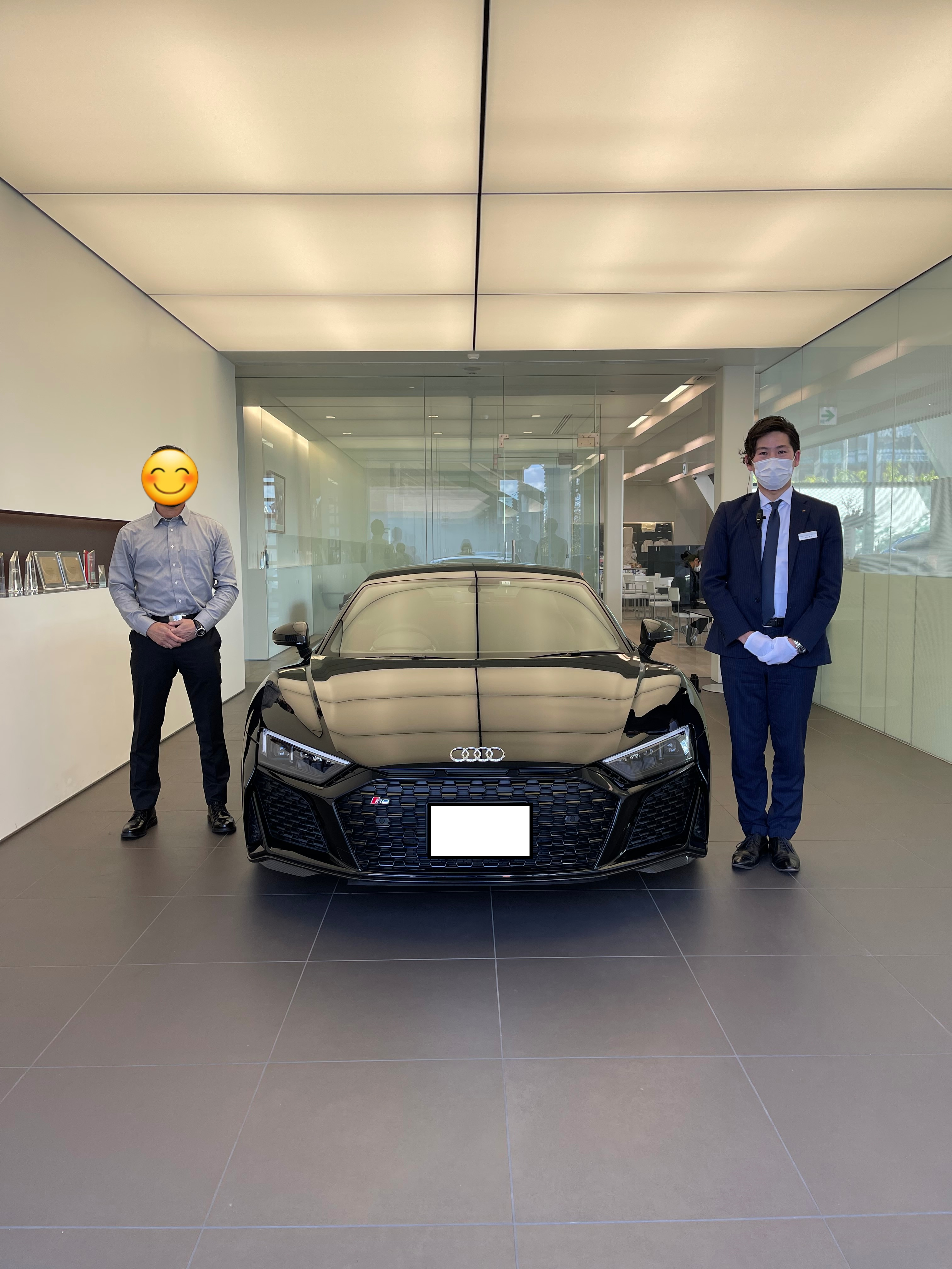 R8ご納車 スタッフブログ Audi 神戸西