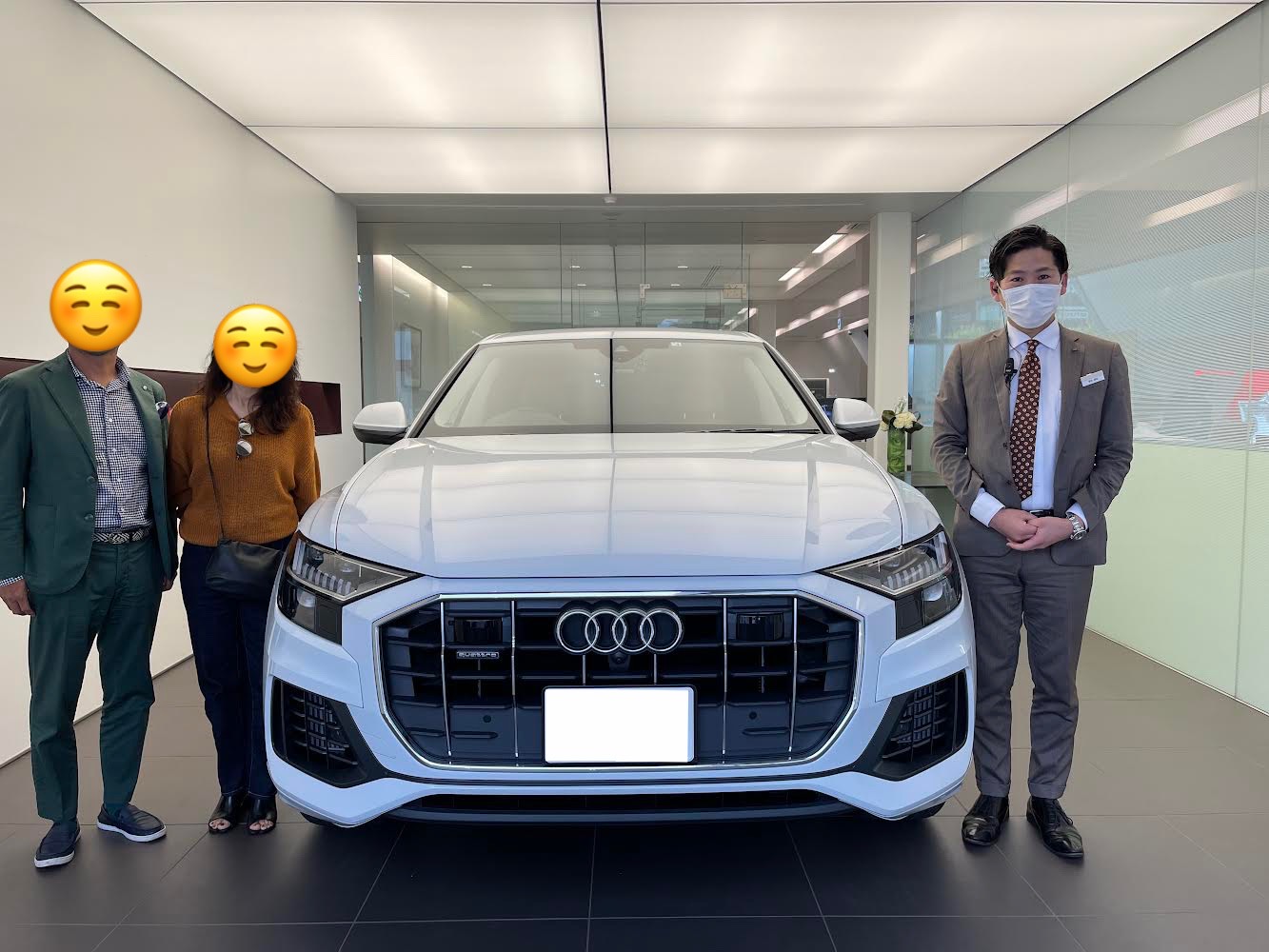 ご納車スタッフブログ Audi 神戸西