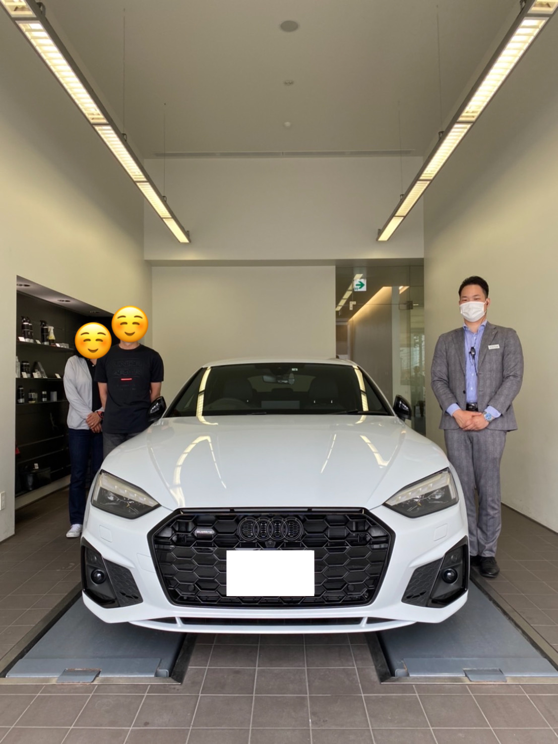 ご納車スタッフブログ Audi 神戸西